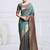 Woven design kanjeevaram saree with blouse piece