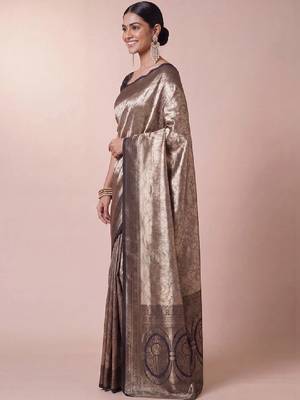 Woven design zari kanjeevaram saree 2
