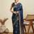 Woven design zari kanjivaram saree with unstitched blouse