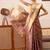 Women woven design floral printed kanjeevaram saree