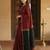 Ethnic motifs woven design silk blend kanjeevaram saree