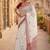 Ethnic motifs embroidered kanjeevaram saree