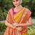Woven design zari silk blend kanjeevaram saree