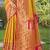 Woven design zari silk blend kanjeevaram saree