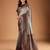 Floral zari woven design tassels saree with blouse piece