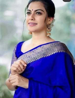 Woven design zari kanjeevaram saree 1