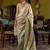 Ethnic motifs woven design zari kanjeevaram saree