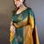 Ethnic motifs woven design zari kanjeevaram saree
