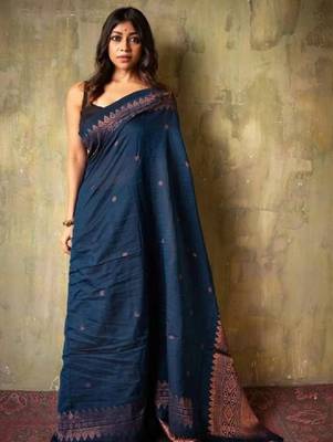 Woven design zari kanjeevaram saree 1