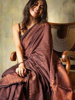 Woven design zari kanjeevaram sarees 1