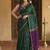 Woven design kanjeevaram saree