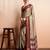 Ethnic motifs woven design zari kanjeevaram silk saree