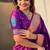 Ethnic motifs woven design kanjeevaram saree