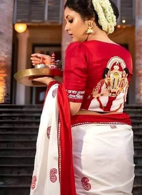 Woven design art silk kanjeevaram saree 2