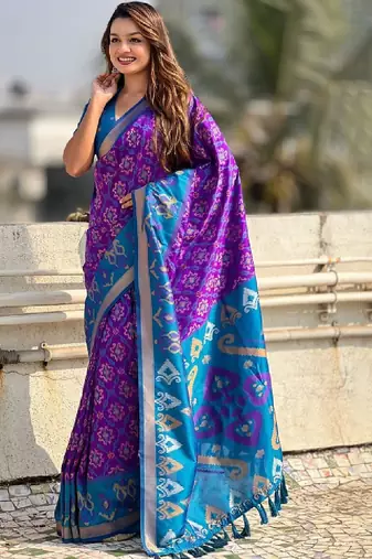 Woven design zari kanjeevaram saree
