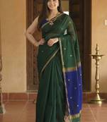 Woven design kanjeevaram saree