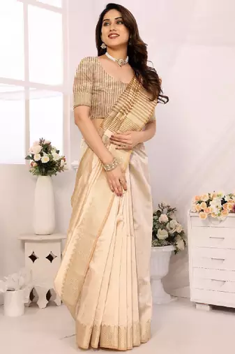 Zari designer kanjeevaram saree