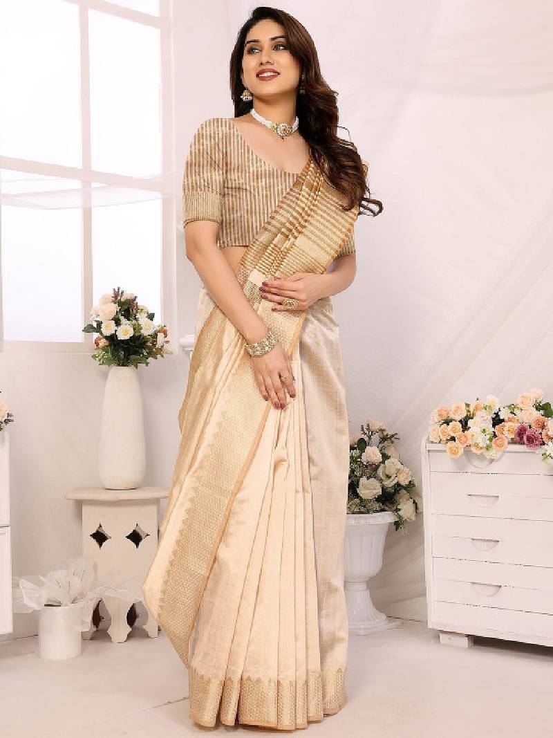 Zari designer kanjeevaram saree