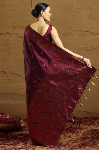Woven design zari kanjivaram saree