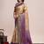 Ethnic motifs zari silk blend kanjeevaram saree
