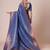 Ethnic motifs woven design kanjeevaram saree with blouse piece