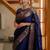 Women solid zari traditional kanjeevaram saree