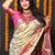 Embellished silk blend kanjeevaram saree