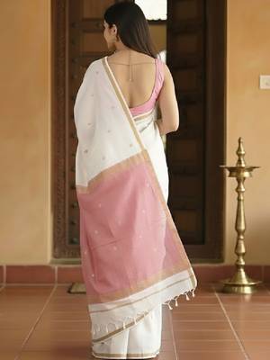 Woven design zari kanjeevaram saree 2