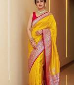 Zari art silk kanjeevaram saree