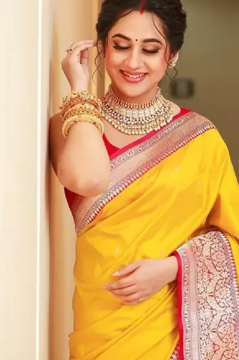 Zari art silk kanjeevaram saree