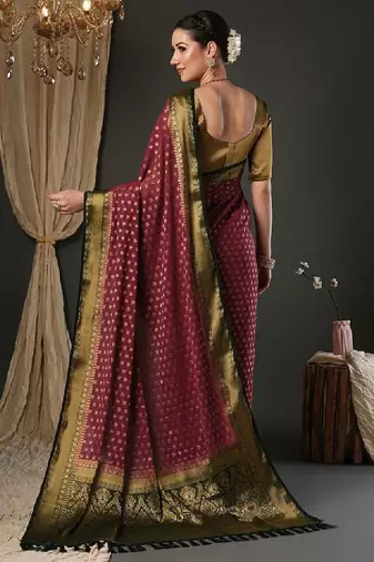 Woven design zari pure georgette kanjeevaram saree