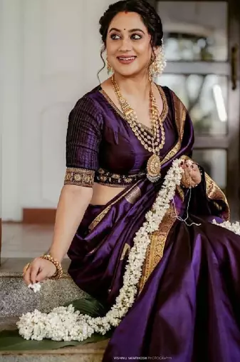 Woven design zari art silk kanjeevaram saree