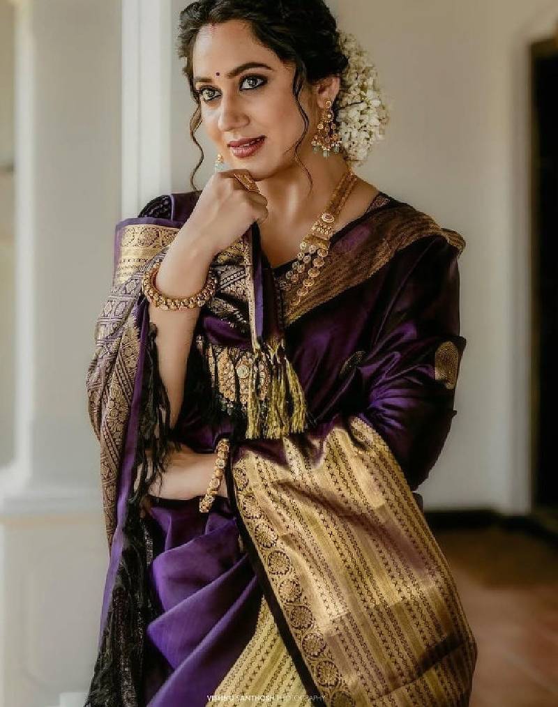 Woven design zari art silk kanjeevaram saree