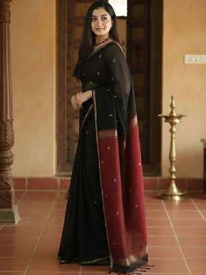 Woven design kanjeevaram saree 1