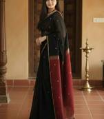 Woven design kanjeevaram saree