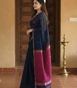 Silk blend kanjeevaram saree