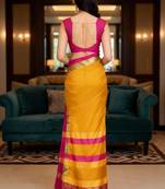 Ethnic motifs zari art silk kanjeevaram saree