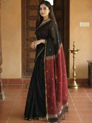 Woven design zari kanjeevaram saree 2
