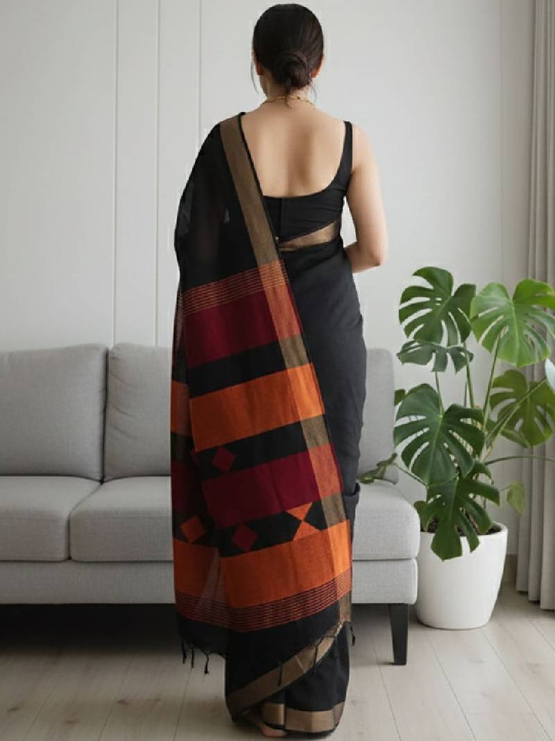 Woven design kanjeevaram saree