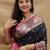 Woven design pure zari heavy work paithani kanjeevaram silk saree