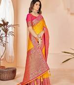 Silk blend kanjeevaram saree
