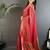 Woven design zari silk blend heavy work kanjeevaram saree