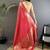 Woven design zari silk blend heavy work kanjeevaram saree
