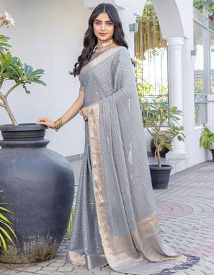 Woven design zari banarasi sarees 2