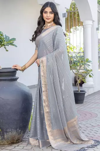 Woven design zari banarasi sarees