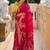 Women ethnic motifs zari kanjeevaram saree