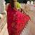 Women ethnic motifs zari kanjeevaram saree