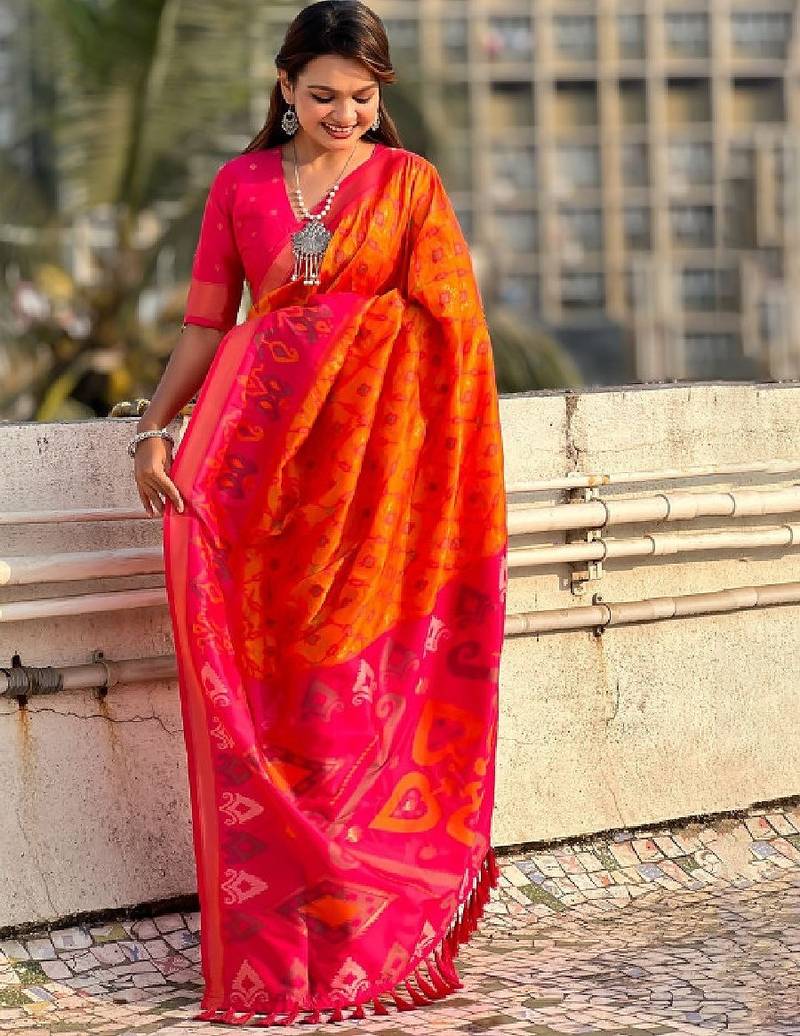 Woven design zari kanjeevaram saree