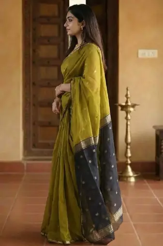 Woven design zari kanjeevaram saree