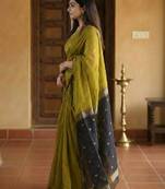Woven design zari kanjeevaram saree